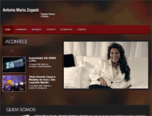 Tablet Screenshot of antoniamariazogaeb.com.br